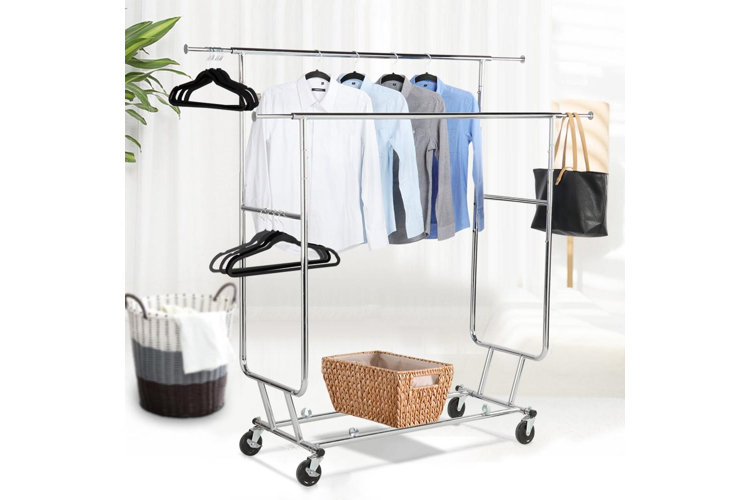 Best rolling clothes online rack